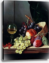 Постер Ладель Эдвард Grapes and plums 1