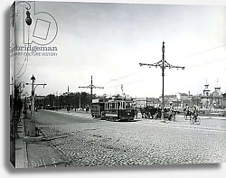Постер Electric trams in St. Petersburg, c.1910