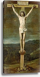 Постер Веласкес Диего (DiegoVelazquez) Christ alive on the cross at Calvary, 1631