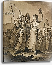 Постер Школа: Немецкая 18в. Fishwives of Paris, October 1789