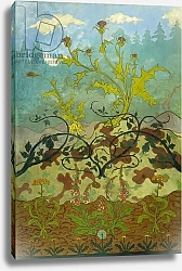 Постер Рэнсон Поль Thistles and Foxglove; Chardons et Digitales, 1899