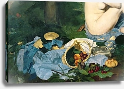 Постер Мане Эдуард (Edouard Manet) Dejeuner sur l'Herbe, 1863 8