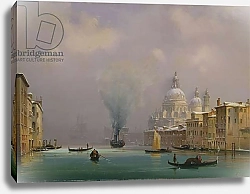 Постер Каффи Имполито Venice under snow, c.1840