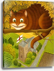 Постер Брумфильд Франсис (совр) The Cheshire Cat at Daresbury