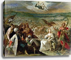 Постер Аахен Йоханн Allegory of the Turkish Wars: The Capture of Stuhlweissenburg, 1603-4