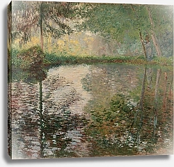 Постер Моне Клод (Claude Monet) Пруд в Монжероне