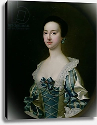 Постер Райт Джозеф Anne Bateman, later Mrs. John Gisbourne, 1755