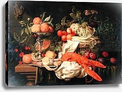 Постер Сон Йорис Still Life with Lobster, 1660