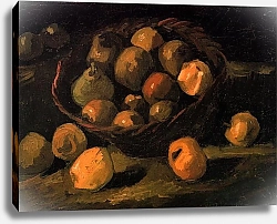 Постер Ван Гог Винсент (Vincent Van Gogh) Корзина яблок