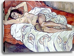 Постер Валадон Мэри Nude Female Reclining, 1922