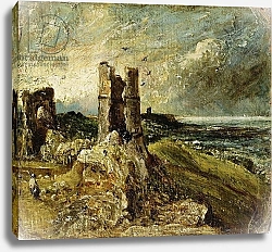 Постер Констебль Джон (John Constable) Sketch of Hadleigh Castle