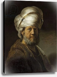 Постер Рембрандт (Rembrandt) Man in Oriental Dress, 1635