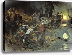 Постер Семирадский Генрих Тризна дружинников Святослава после боя под Доростолом в 971 году