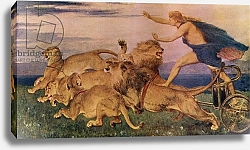 Постер Ривейре Бритон Phoebus Apollo, illustration from 'Classic Myth and Legend' by A. R. Hope Moncrieff, c.1910
