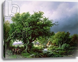 Постер Коеккок Баррен Landscape with a Mill