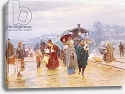 Постер Касаткин Николай The Train has arrived, 1894