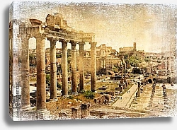 Постер Римские форумы