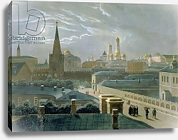 Постер Руссель Пол (Москва) View of the Moscow Kremlin, 1840's 1