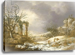 Постер Смит Дж. Честер Winter Landscape, c.1750-60