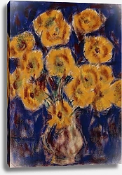 Постер Рольфс Кристиан Chrysanthemums; Chrysanthemen, 1919