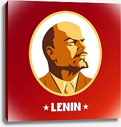 Постер В. И. Ленин. Лидер СССР