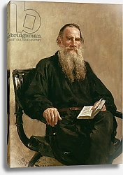 Постер Репин Илья Lev Tolstoy 1887