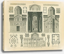 Постер Архитектура №1: Базилика Сан Витале в Равенне, Италия 1