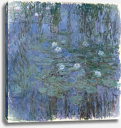Постер Моне Клод (Claude Monet) Кувшинки  (1916-1919)