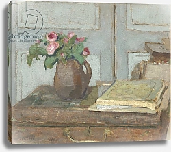 Постер Вюйар Эдуар The Artist's Paint Box and Moss Roses, 1898