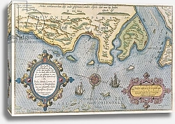 Постер Школа: Голландская 17в Dutch Trade map of the Baltic Sea