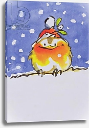 Постер Мэттьюз Диана (совр) Christmas Robin