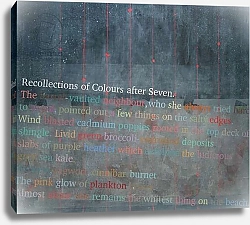 Постер Милар Чарли (совр, абс) Recollections of Colours After Seven