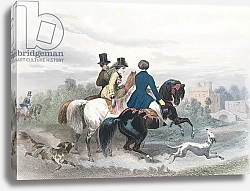 Постер Комте-Каликс Франсуа Neighbourly Visit, from 'Journal les Modes Parisiennes', printed in Paris