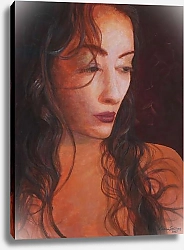 Постер Спейтан Любна (совр) Lost girl, portrait,, painting