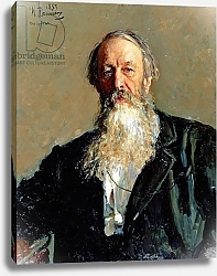 Постер Репин Илья Portrait of Vladimir Stasov, 1883