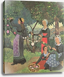 Постер Серюзье Поль The Garland of Roses, c.1898
