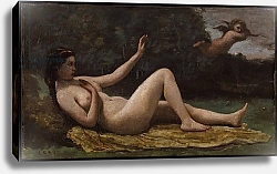 Постер Коро Жан (Jean-Baptiste Corot) Evocation of Love, 1850-55