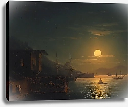 Постер Айвазовский Иван Лунный свет на Босфоре