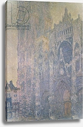 Постер Моне Клод (Claude Monet) Rouen Cathedral, Harmony in White, Morning Light, 1894