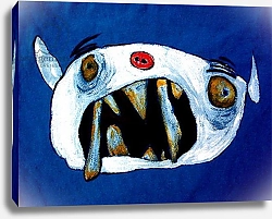 Постер Кристи Майли (совр) Monster with long teeth