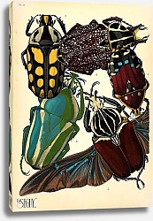 Постер Insects by E. A. Seguy №3