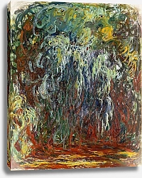 Постер Моне Клод (Claude Monet) Плачущая ива, Гиверни