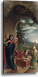 Постер Альтдорфер Альтбрехт Entombment of Christ, 1518,