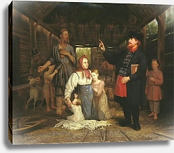 Постер Красносельский Александр Сбор недоимок. 1869