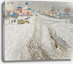 Постер Горбатов Константин Russian Town Under The Snow