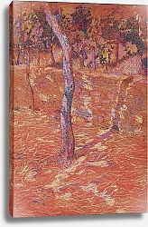 Постер Мерелло Рубальдо Tree and wall, 1905-06