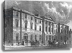 Постер Шепард Томас (последователи) Exchange Buildings, Leith, engraved by T. Higham, 1830