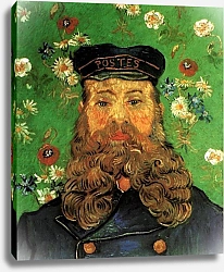 Постер Ван Гог Винсент (Vincent Van Gogh) Портрет почтальона Жозефа Рулена 3