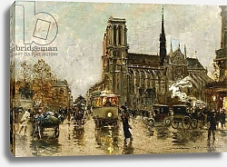 Постер Стейн Джордж Notre Dame, Paris,