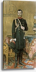 Постер Репин Илья Portrait of Emperor Nicholas II 1895